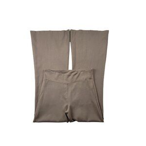 Betabrand Boot Cut Yoga Dress Pants Classic Khaki